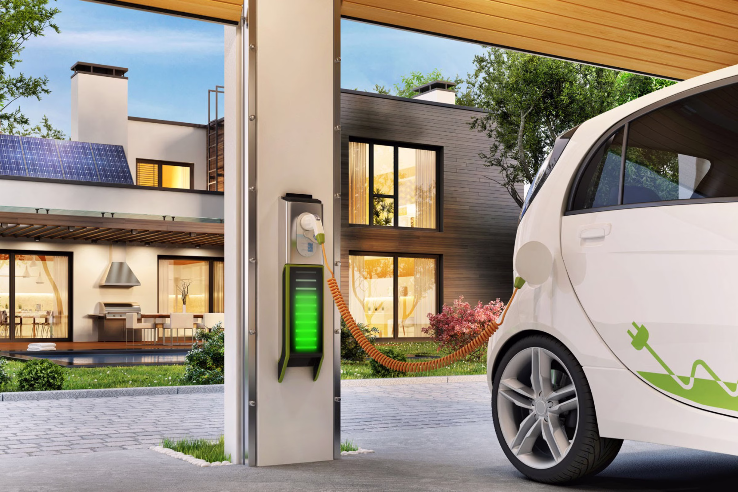 Eve Elektrikli Araç Şarj İstasyonu Kurulumu